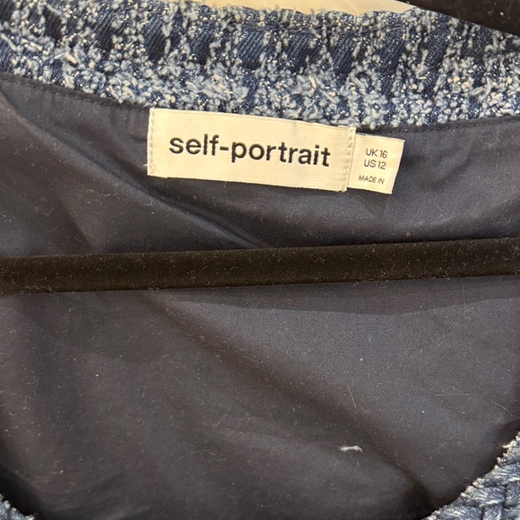 Self-Portrait Navy dress - Picture 2 of 3